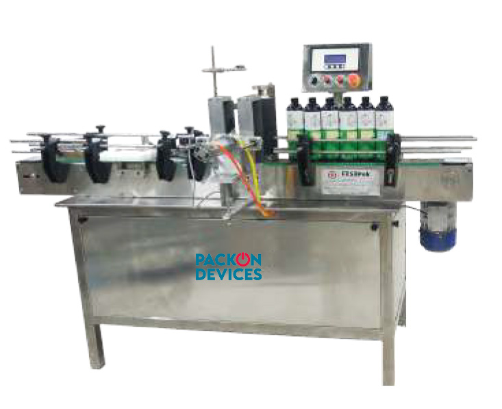 Automatic Pneumatic Round Bottle Sticker Labelling Machine
